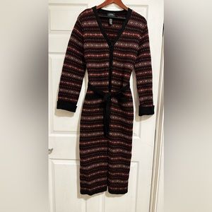 Vintage 1998 era Lauren Ralph Lauren Women’s Long Sweater